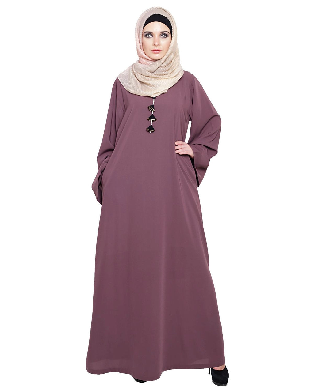 baraqah female modest fashion abaya for girls