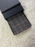 Brown With Black Glen Check Handmade Tweed
