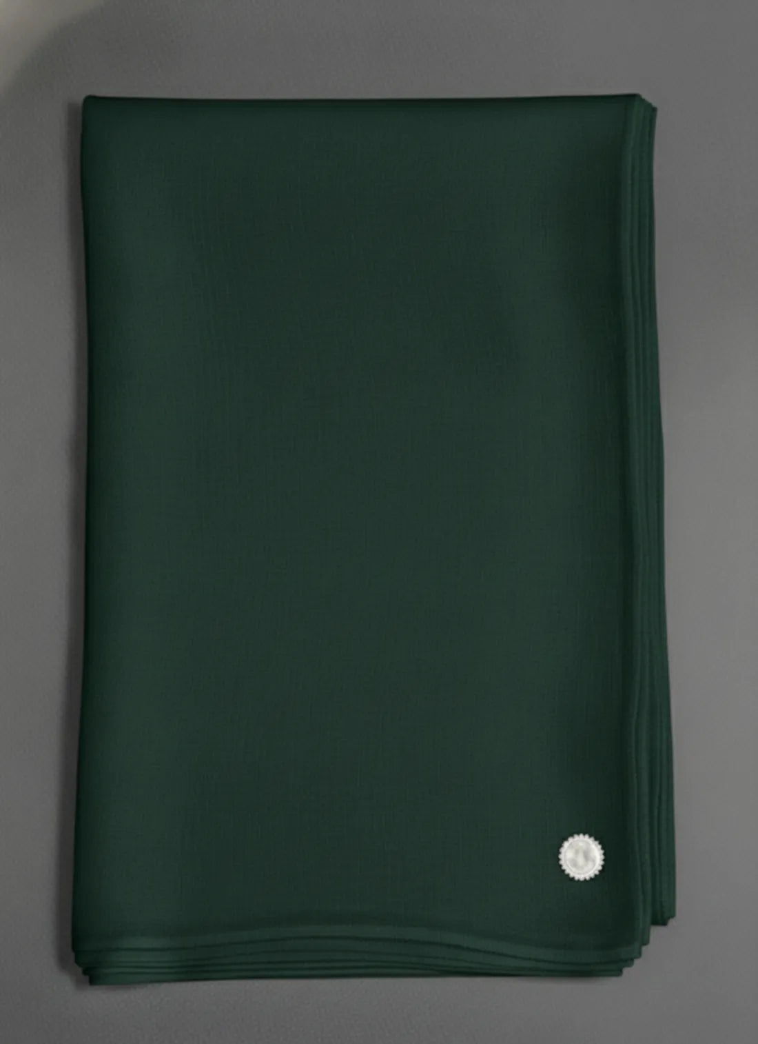 baraqah dark green color shawl for women 