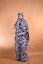 baraqah female floral abaya for women