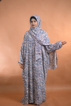 baraqah female floral prayer abaya for women