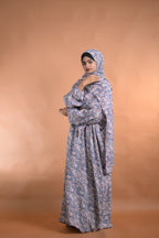 baraqah female floral prayer abaya for women