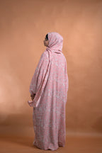 baraqah female floral prayer abaya for women