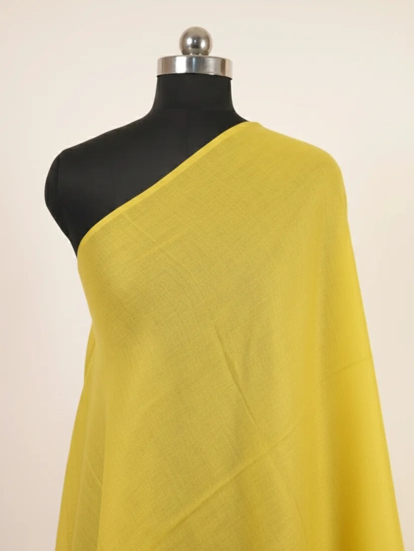 parrot green color pashmina stole for women 