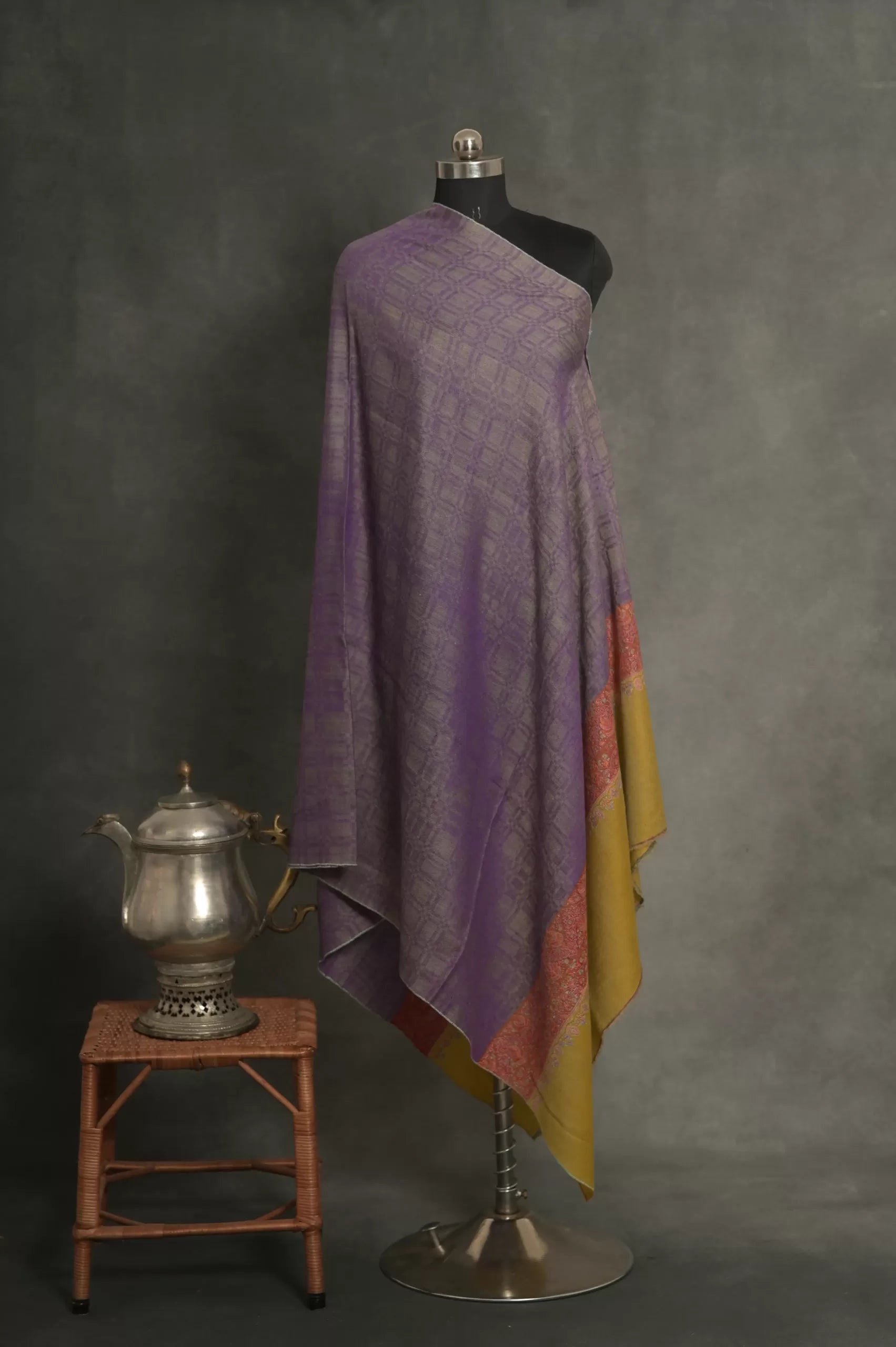 baraqah pure handmade cashmere shawl for women 