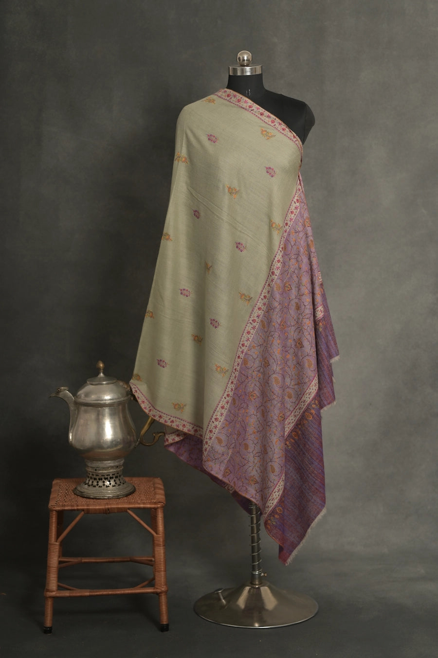 baraqah pure handmade cashmere shawl for women 