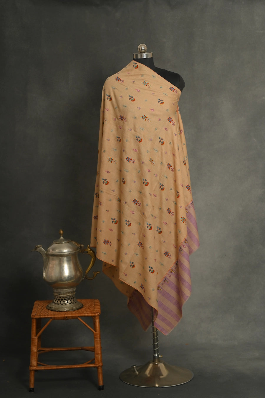 baraqah pure handmade cashmere shawl for women 