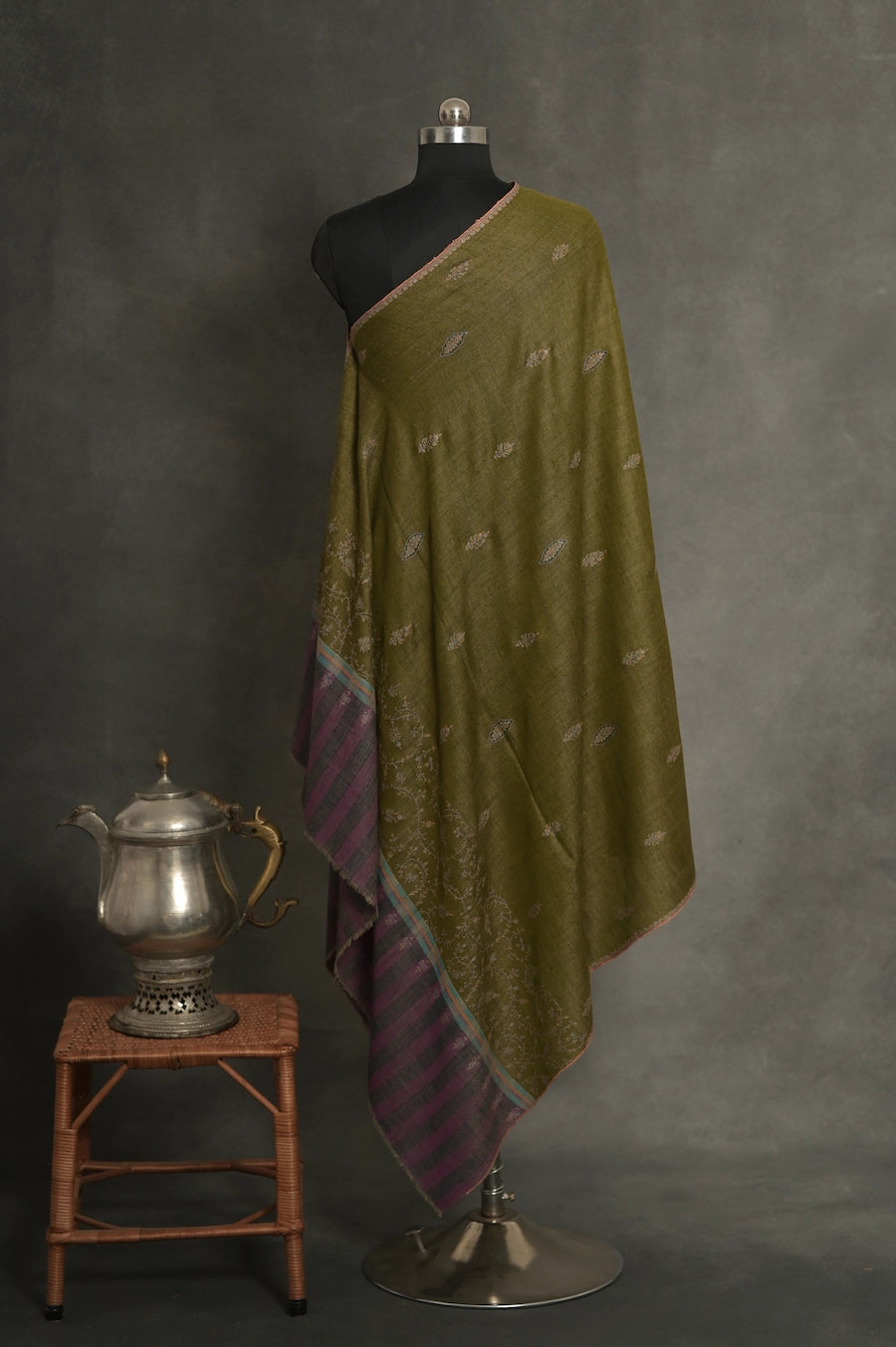 baraqah pure handmade cashmere shawl for women 