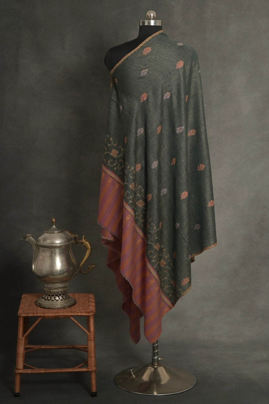 baraqah pure handmade cashmere shawl for women 