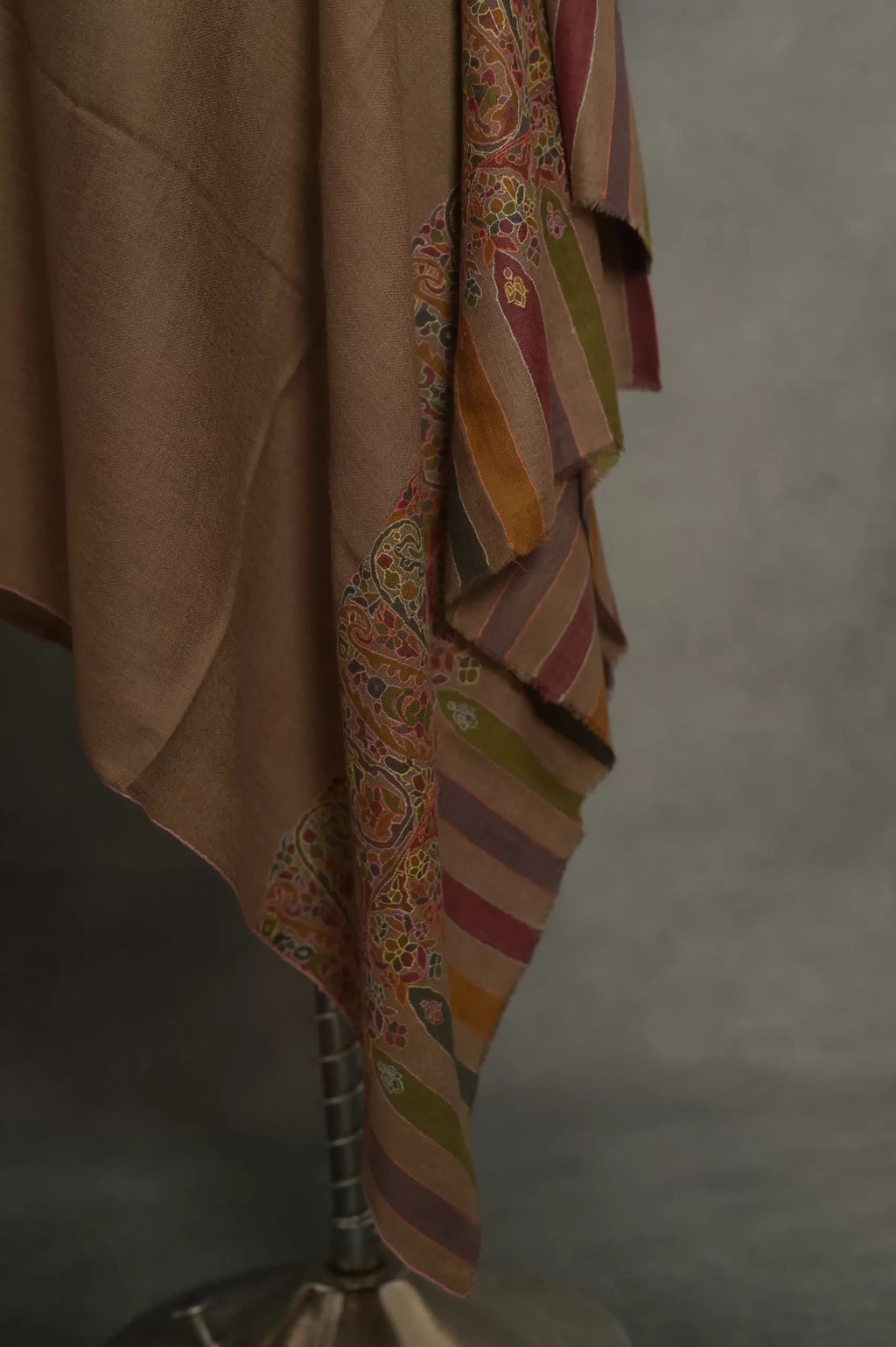 baraqah pure handmade pashmina shawl for women