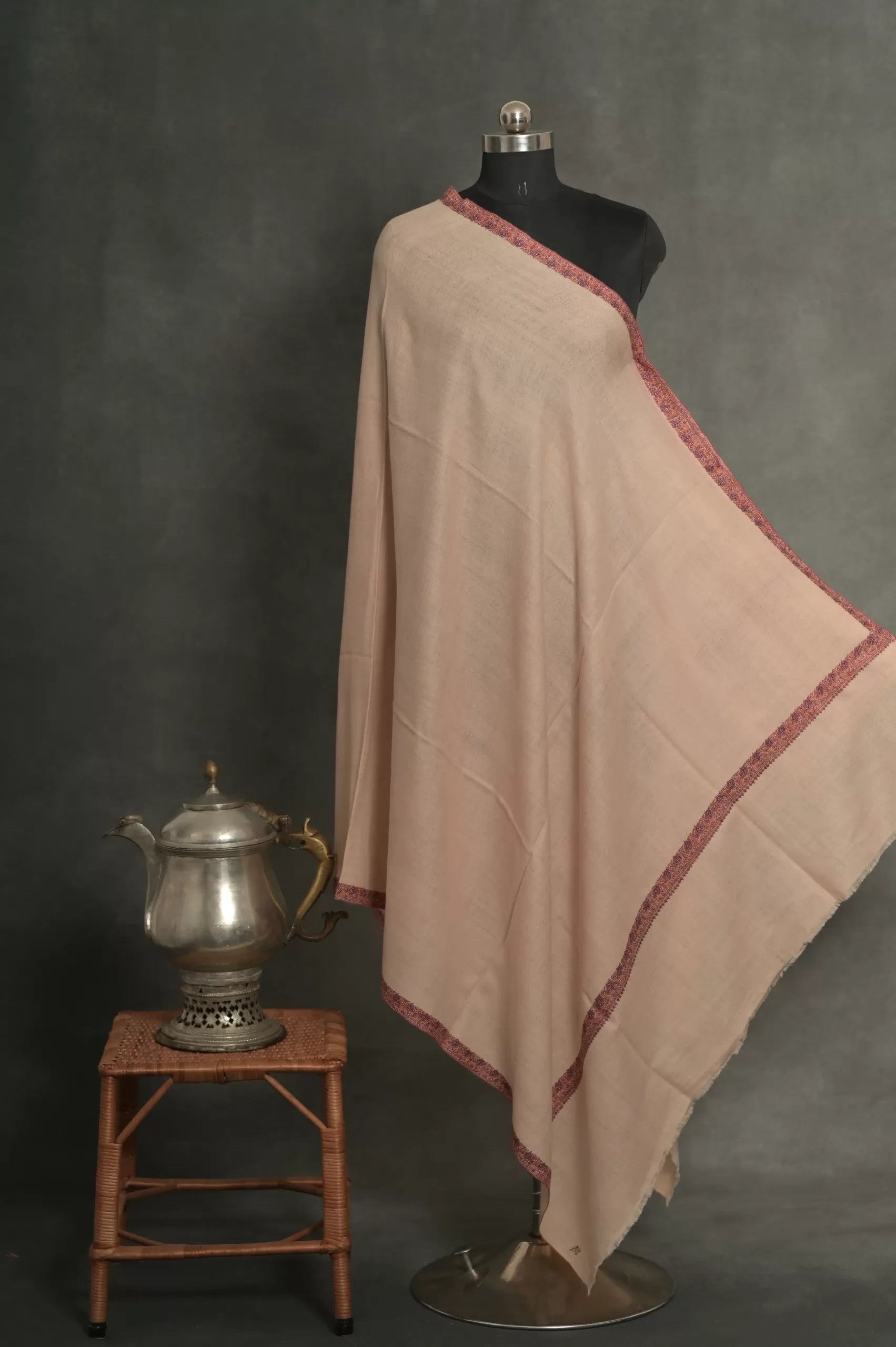 baraqah handmade pure pashmina shawl for women 