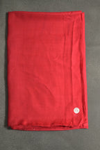 baraqah handmade pure pashmina dark pink color shawl for women 