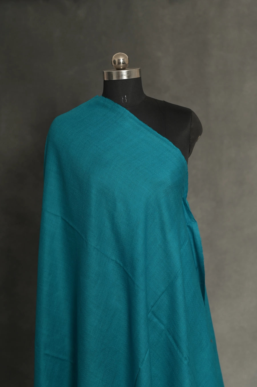 baraqah pure handmade blue  pashmina shawl 