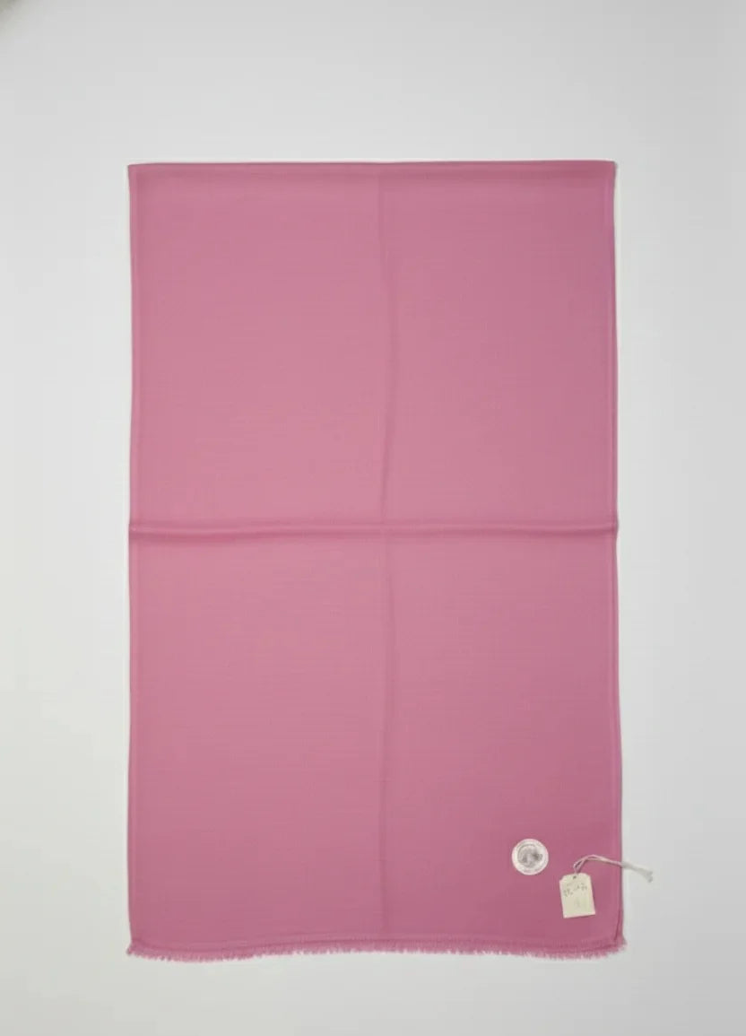 pink color pure handmade pashmina for women 