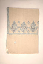 baraqah pure handmade blue  pashmina shawl 