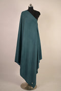 baraqah pure handmade blue pashmina shawl 