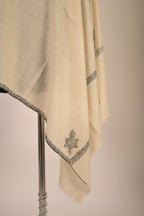 baraqah pure handmade blue  pashmina shawl 