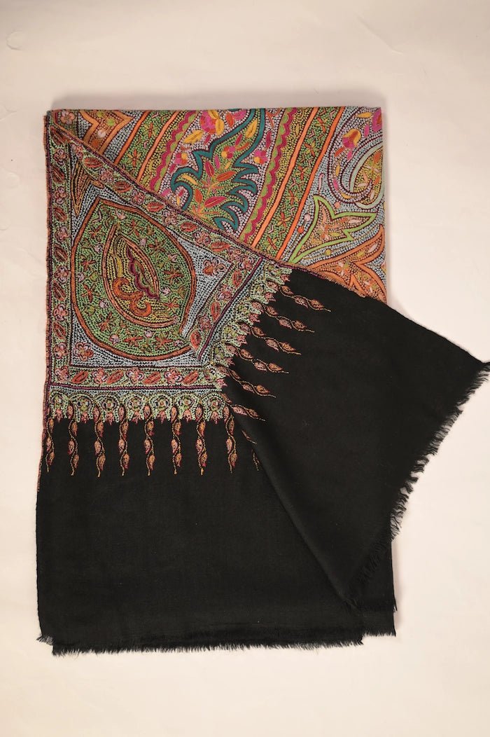 baraqah pure handmade pashmina shawl for women
