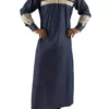 modest simple blue thobe for men and gents by barakah