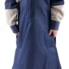 modest blue thobe for kids and boys by baraqah