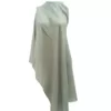 olive green color certified pashmina stole
