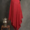 gi certified red pashmina shawl