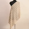 white elegant shawl