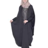 dark grey abaya