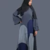 blue abaya for women