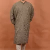 Classic men's pheran crafted from authentic woolen tweed