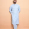 blue kurta pajama for men